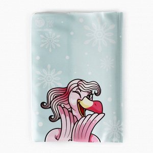 Обложка на паспорт, антистресс, Flamingo party