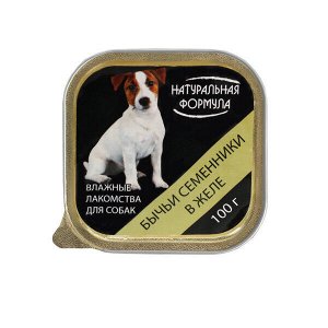 Натуральная Формула д/соб.100г. лам. Бычьи семенники в желе *15 9011