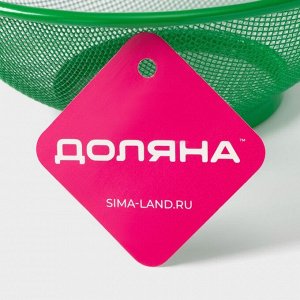 Крышка-сито Доляна «2 в 1», d=21 см, МИКС