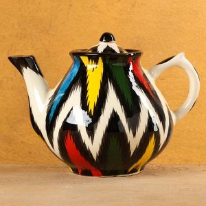 Чайник заварочный Риштанская Керамика «Атлас», 1.6 л, разноцветный