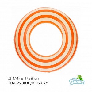 Круг для плавания «На волне», надувной, d=70 см