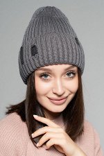 Шапка Женская (Фабрика шапок 61Р002) Состав: Хлопок 50%, акрил 50%, подклад-флис.  пр. Россия.