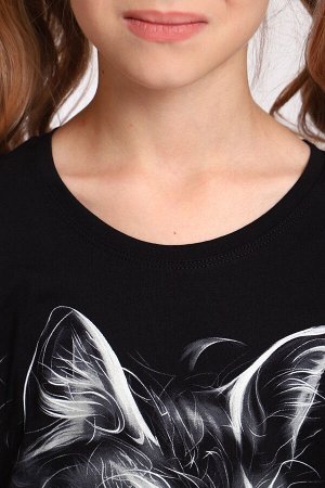 Пижама для девочки Кот светящийся Арт.ПД-009-070