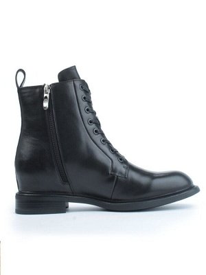 04-M3-1492 BLACK Ботинки зимние женские (натуральная кожа, натуральный мех)