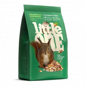 Little One корм для белок и бурундуков 400г.*10 17413