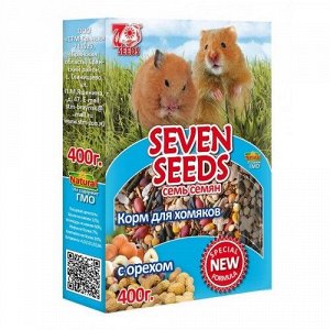 Seven Seeds Корм для хомяков SPECIAL с орехом 400гр.*12 14360
