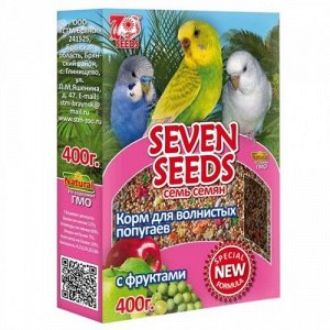 Корм для птиц Seven Seeds SPECIAL с фруктами 400гр.*12 14275