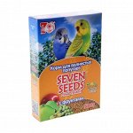 Seven Seeds Корм для волнистых попугаев с фруктами 500гр.*12 14276