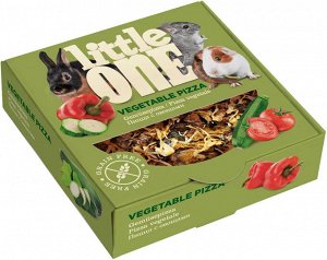 Little One Пицца с овощами Лак-во игр.для всех видов грыз.55г. 11167