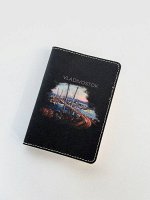 Кожаная обложка на паспорт