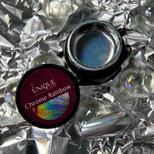 Unique Chrome Rainbow металлическая гель-краска для дизайна ногтей