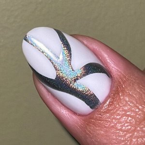Unique Chrome Rainbow металлическая гель-краска для дизайна ногтей