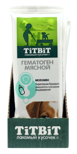 ГЕМАТОГЕН мясной д/щенков 35гр*16   22504 22504