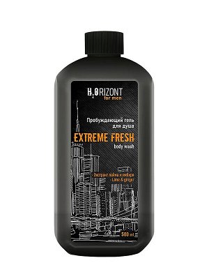 Гель для душа мужской Пробуждающий EXTREME FRESH с экстрактами лайма и имбиря 500мл