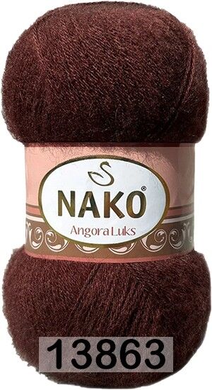 Пряжа Nako Angora Luks
