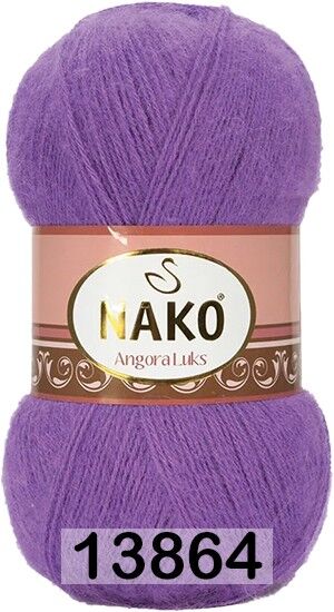 Пряжа Nako Angora Luks