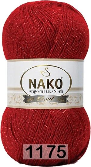 Пряжа Nako Angora Luks Simli