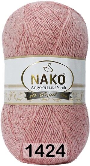 Пряжа Nako Angora Luks Simli