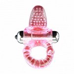 Эрекционное вибро-кольцо для стимуляции клитора Sweet Vibrating Ring