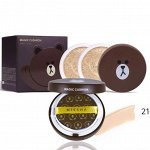 Кушон ANGEALA Magic Cushion SPF50+/PA+++ 15гр.+ сменный блок 15гр.Тон 23 Содержит микропигменты и кремниевый порошок. Отличное покрытие, скрывает дефекты кожи.