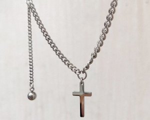 Кулон из стали  на цепочке