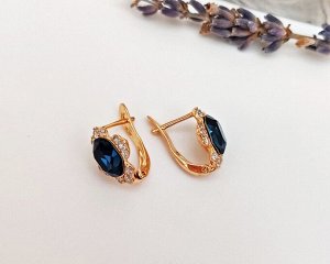 Серьги с кристаллами Swarovski