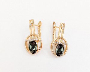 Серьги с кристаллами Swarovski