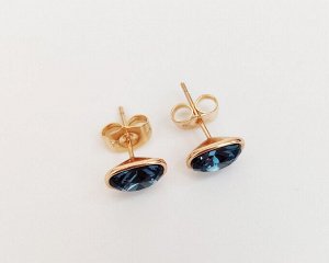 Серьги с кристаллами Swarovski