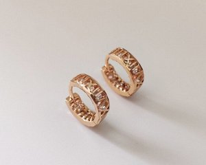 Серьги Вставка: Цирконы
Материал изделия: ювелирный сплав
Размер: 1.2 см
Вид(модель) сережек: Кольца

Красивые серьги с благородными цирконами изготовлены из специального гипоаллергенного ювелирного