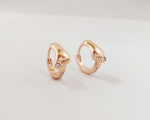 Серьги Вставка: Цирконы
Материал изделия: ювелирный сплав
Размер: 1.2 см
Вид(модель) сережек: Кольца

Красивые серьги с благородными цирконами изготовлены из специального гипоаллергенного ювелирного