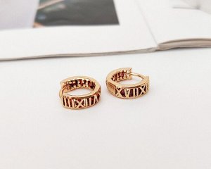Серьги Вставка: Цирконы
Материал изделия: ювелирный сплав
Размер: 1 см
Вид(модель) сережек: Кольца

Красивые серьги с благородными цирконами изготовлены из специального гипоаллергенного ювелирного с