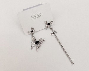 Серьги Бабочки