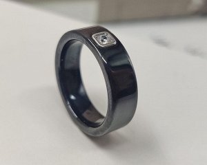 Кольцо с керамикой