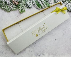 Подарочная коробочка(20*4) С новым годом