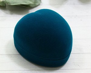 Футляр флокированный, сердечко, серия "Классика"