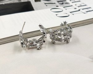 Серьги стильные