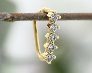 Серьги-кафф  (1шт)