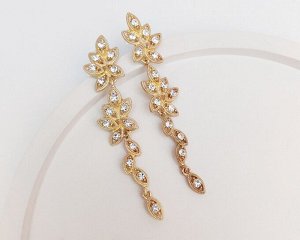 Серьги с чешскими кристаллами