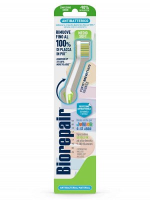 Biorepair CURVE Juniori/ Зубная щетка изогнутая для детей 6-12 лет