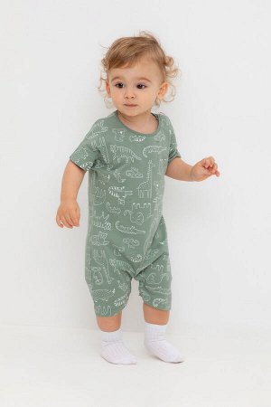 Полукомбинезон(Весна-Лето)+baby (зоопарк на милитари Сн)