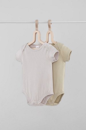 Полукомбинезон(Осень-Зима)+baby (серый туман, фисташковый мусс)