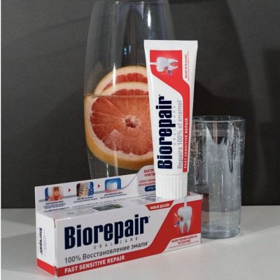 Biorepair — Восстанавливает эмаль на поверхности зубов