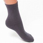 Nature Socks 115 д Носки подростковые демисезонные хлопковые серого цвета