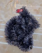 Мишура &quot;Волшебные искры&quot; 2 м 9 см, Графит