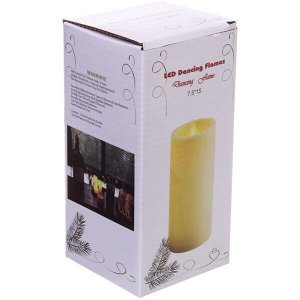 Сувенир с подсветкой "Свеча - Хрусталь" 8,5*15 см