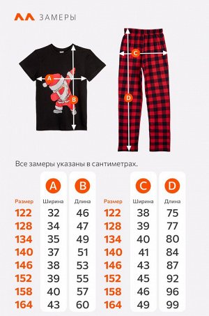 Детская новогодняя пижама