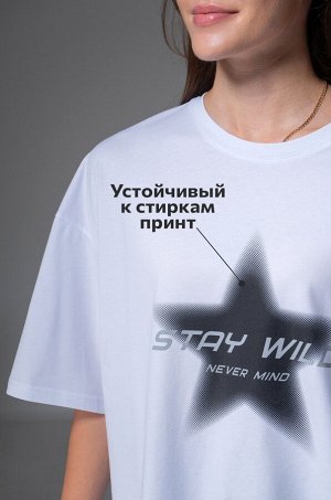 Футболка унисекс оверсайз Happyfox