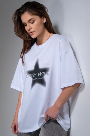 Футболка унисекс оверсайз Happyfox