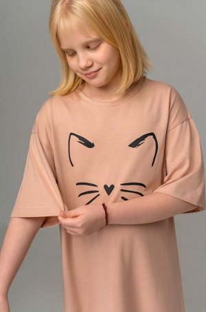 Туника оверсайз для девочки Happyfox