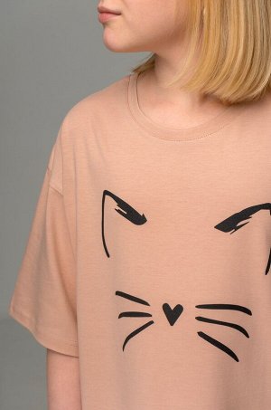 Туника оверсайз для девочки Happyfox